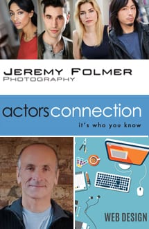 Working Actor's Tools, 2017 actor/ playwright raffle package