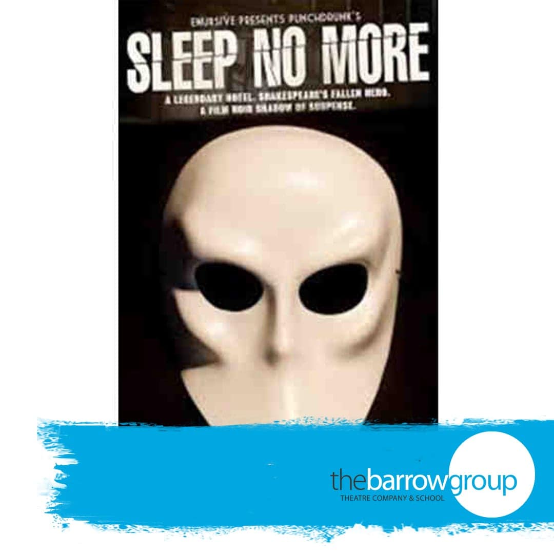 2018 Ticket raffle promo for Sleep No More play