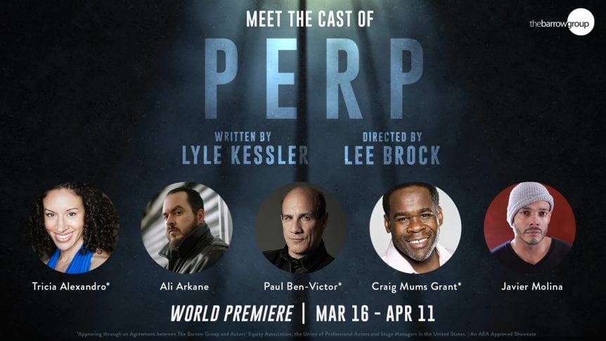 Meet the cast of PERP graphic