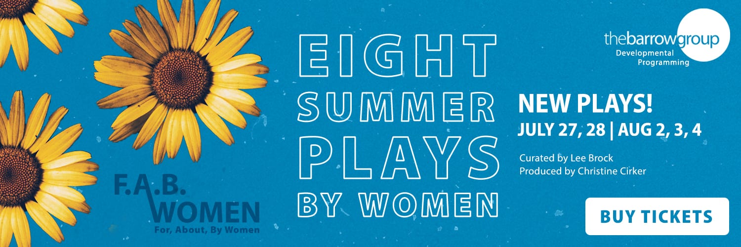 Eight summer plays by women banner