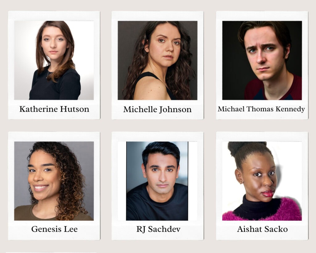 Portraits of 2022/23 1-Year Intermediate Acting Program students