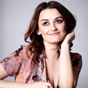 Portrait of actress Alison Wright, former TBG's student