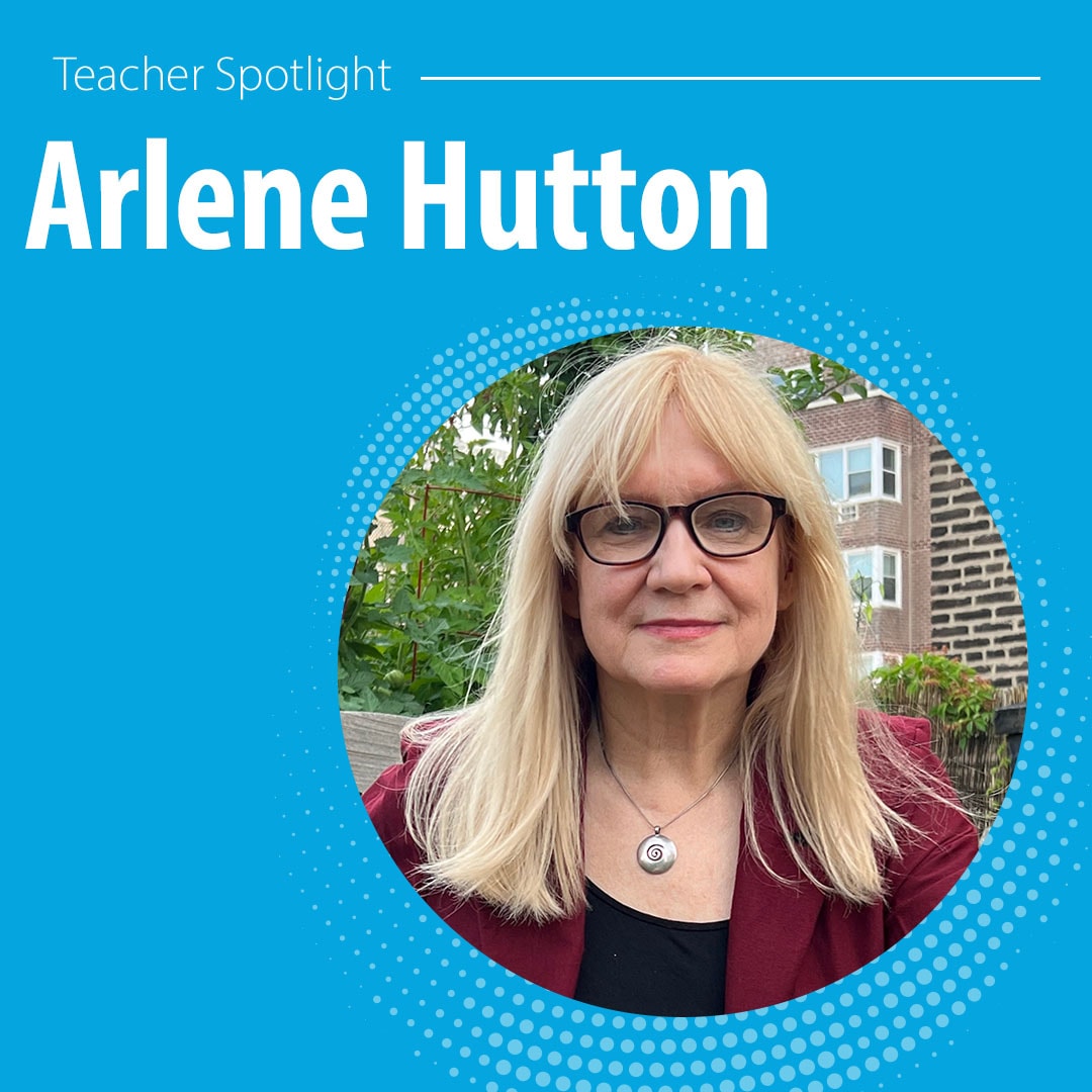 Featured image for “Teacher Spotlight: Arlene Hutton”