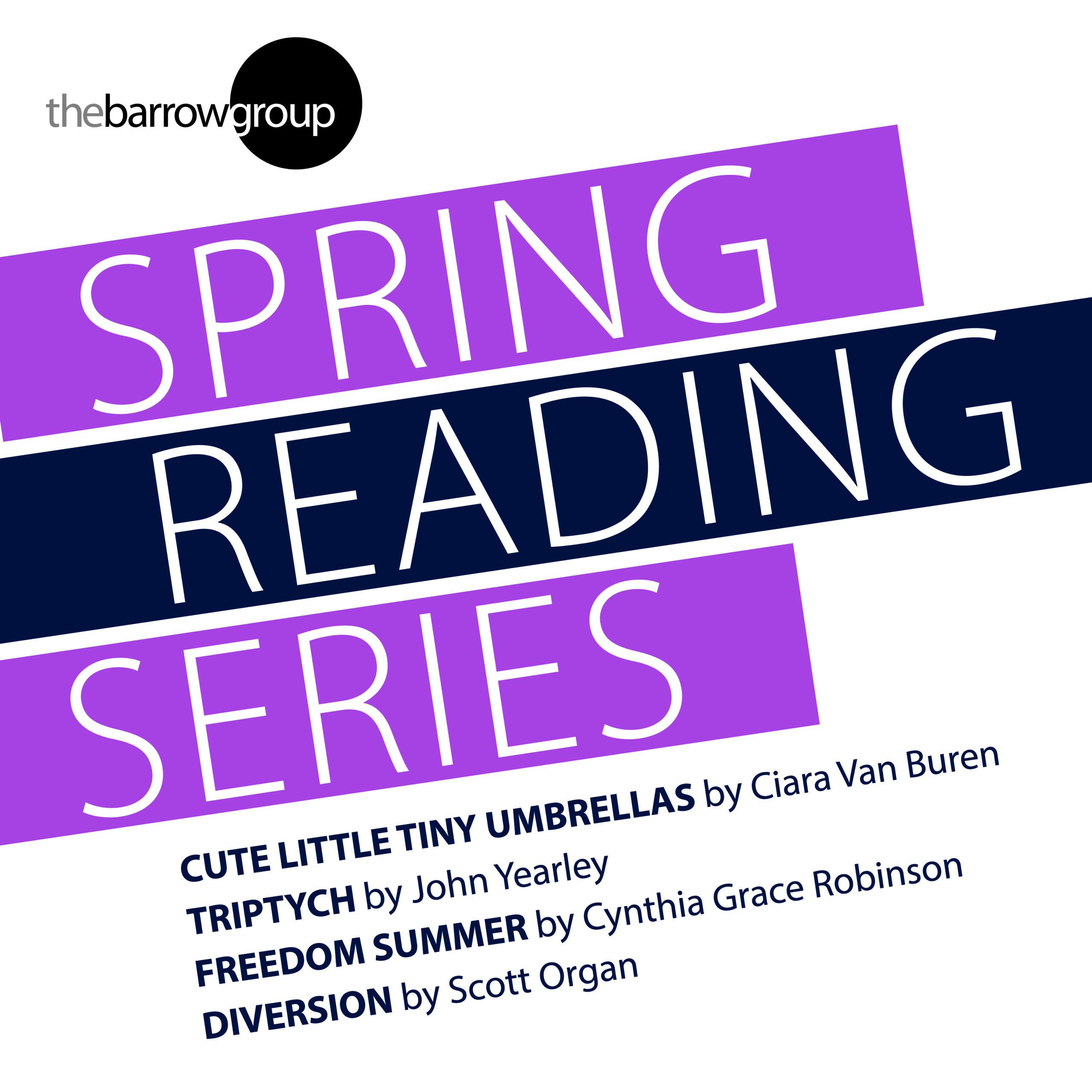 Featured image for “TBG’s Spring Reading Series”