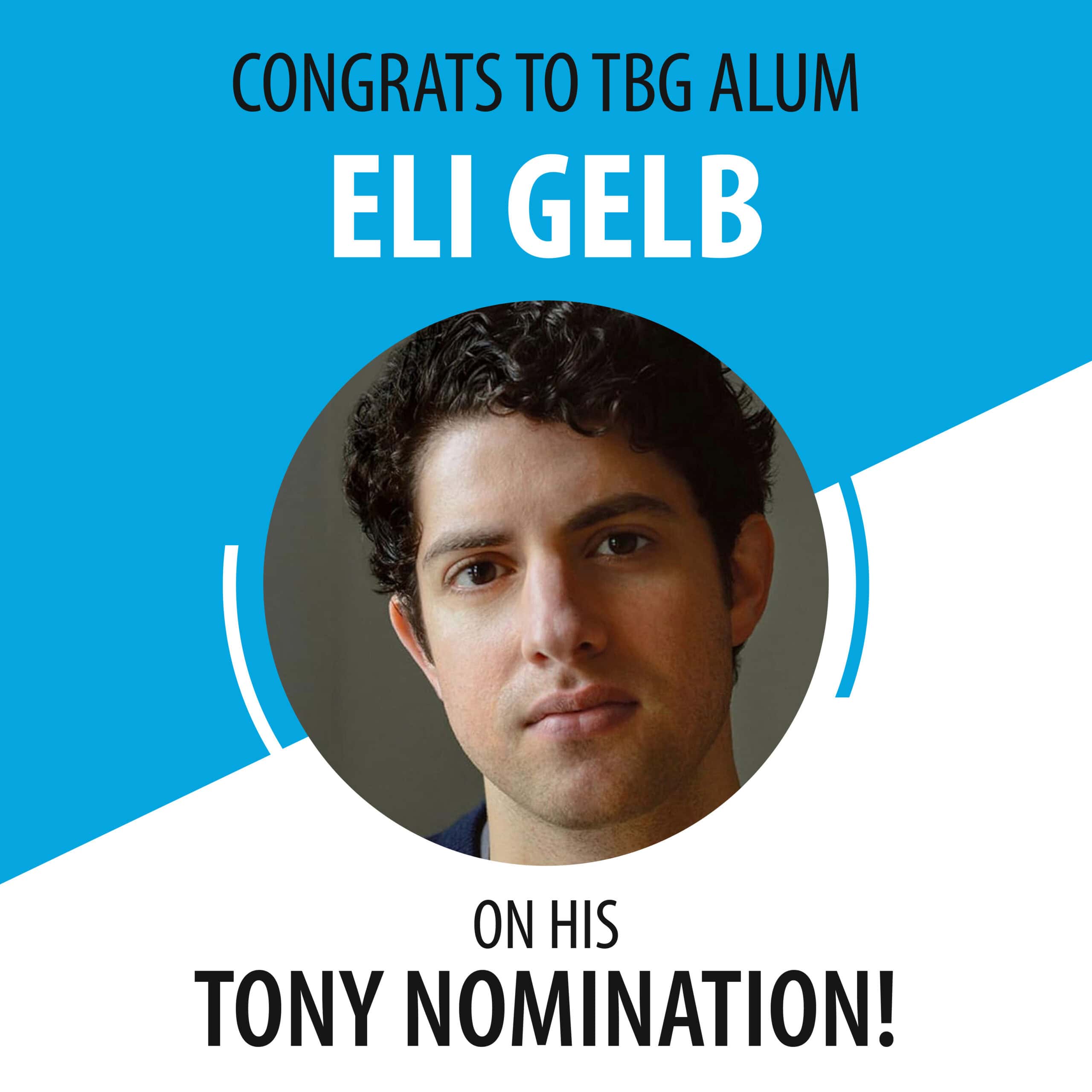 Featured image for “Congrats to Eli Gelb!”